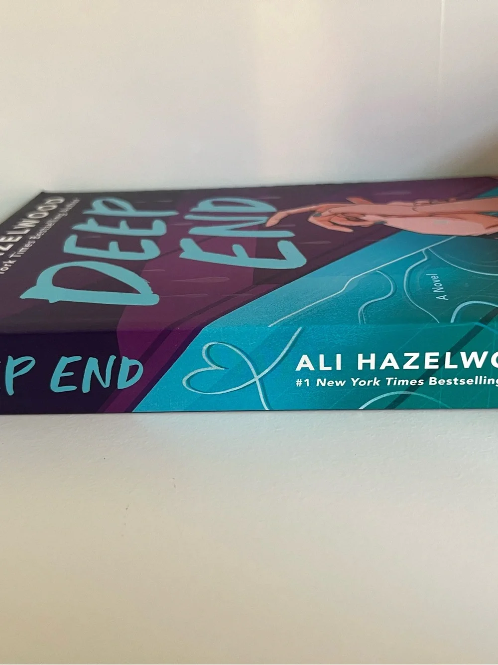 Deep End Paperback Book - Purple/Turquoise Cover
